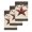 Dark Grey Red, variant on Texas Star Vintage Kitchen Dish Towels for Drying Dishes Set of 3, Berry Burnt Orange Brown Wooden Waffle Weave Microfiber Hand Tea Bathroom Towels Quick Dry & Absorbent Towel 15.7x23.6
