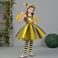 thumbnail image 6 of Afuyipoi Girls Princess Dress,Round Neck Halloween Sleeveless Party Wear Multicolor 6-7, 6 of 8
