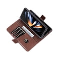 thumbnail image 6 of Feishell Flip Case for Samsung Galaxy Z Fold 6,Premium PU Leather Magnetic Closure Folio Credit Card Slots Wallet Shockproof Anti-Scratch Stand Phone Case,Brown, 6 of 10
