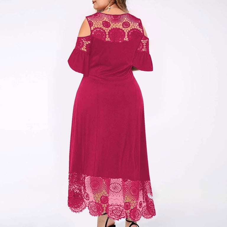 sexy plus size maxi dresses Final Sale Braided Trim Halter Dress with Open Back Made in USA Content + Care Self Celure Plus Size Women's Purple