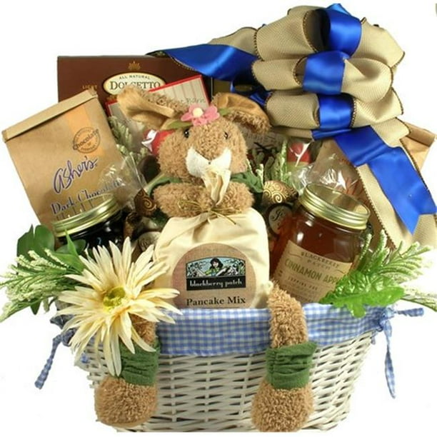 Gift Basket Village, Inc. EaMoBrBa Easter Morning Breakfast Basket Family Easter Breakfast