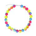 thumbnail image 1 of Bead Necklace Beautiful Rainbow Color Decor Acrylic Necklace for Festival Carnival Party, 1 of 3