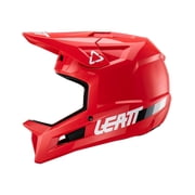 Leatt MTB Gravity 10 Full Face Bicycle Helmet with Breakaway Visor, Fire (XL)