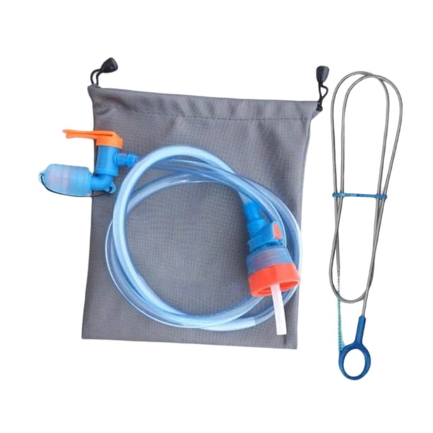 Kit de manguera para sistema de hidratación con tubo para mochila, ideal para navegación, pesca y actividades al aire libre. Tubo para beber y cepillo