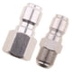 thumbnail image 1 of Conector de material acero Inoxidable de 2x 3/8 Pulg. para Adaptador de Limpiador Alto, 1 of 9