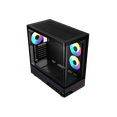 thumbnail image 2 of Gamdias ATLAS M5 CG Black ABS / SPCC / Tempered Glass ATX Mid Tower Computer Case, 2 of 10