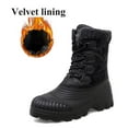 thumbnail image 2 of Yunkctuk Men's Winter Boots, Mens Warm Non-slip Hiking Boots, Outdoor Snow boots for Men, Mens Lightweight Tall Boots with Warm Fur Liner., 2 of 8
