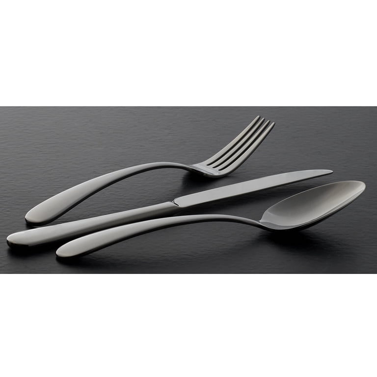 Oneida Teso 40-Piece Stainless Steel Flatware Set with Caddy photo 6