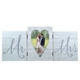 thumbnail image 3 of Yeacher Tri-Fold Hinged Photo Frame Wooden Picture Frame with Plexiglass Board Hinge for Wedding Tabletop Photo Display, 3 of 8