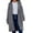Gray, variant on CILENON Chaquetas De Mujer Elegantes Women's Long Sleeve Lapel Coatigan Winter Knit Sweater Jacket Coats (Khaki,L)