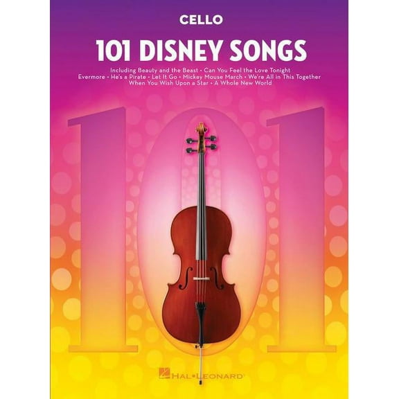 Hal Leonard 101 Disney Songs  for Cello