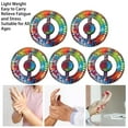 thumbnail image 3 of <p>Grip Strength Trainer Rings, Easy To Carry 5PCS Round Silicone Hand Trainer Rings Stress Relief  For Home</p>, 3 of 7