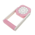 thumbnail image 3 of HILABEE Lighted Make Vanity Mirror with Lights Mirror Double Sided Table Mirror 16 Lamps Led Make Travel Mirror - Pink, 3 of 8