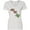 AA-White, variant on Inktastic I Love Texas Women's V-Neck T-Shirt