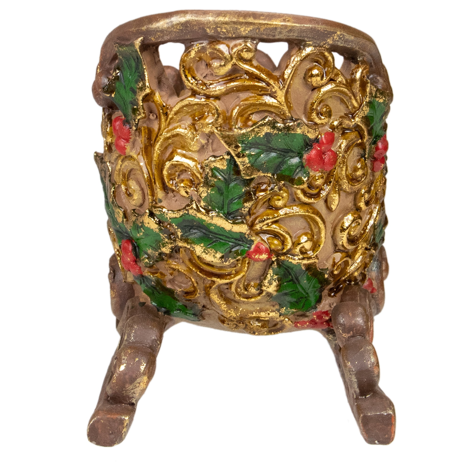 Northlight Sleigh Christmas Decoration - 8.75" - Brown and Gold