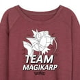 thumbnail image 3 of Pokémon - Team Magikarp - Women's Lightweight French Terry Long Sleeve Shirt, 3 of 5