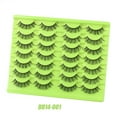 thumbnail image 2 of 14 Pairs Synthetic Russian Curl Lashes - Thick & Natural Grafting Style, Soft Curly Eyelashes for Everyday Beauty Needs, 2 of 20