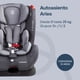 thumbnail image 3 of Autoasiento para Bebe, Portabebe Ergonomico con Booster Bebesit  Silla de auto Aries Gris, 3 of 10
