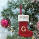 thumbnail image 4 of Adornos navideños con letras rojas | Juego de 26 adornos colgantes con el alfabeto para decorar el árbol de Navidad | Iniciales personalizadas para el hogar, 4 of 4