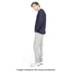 thumbnail image 3 of Playera Quarry para Hombre Básica Manga Larga Azul Talla CH, 3 of 4
