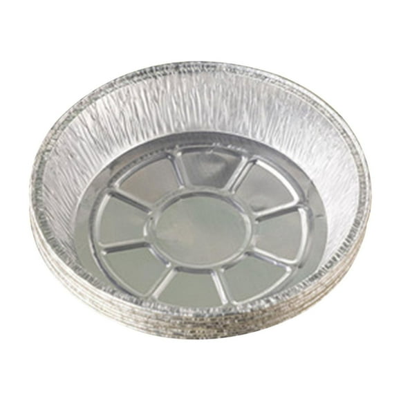 RKSTN Kitchen Supplies Boîte de Papier d'Aluminium Résistant à l'Huile Feuille d'Aluminium Ronde Casseroles Feuille d'Étain Aluminium Jetable Friteuse Tapis Antiadhésif pour la Cuisson Rôtissage & Cuisson 50Pcs Decorations pour Home Décor de Cuisine