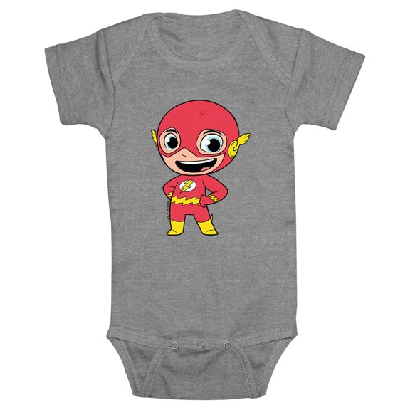 Infant's DC Super Friends The Flash Power Pose Bodysuit