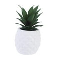 thumbnail image 3 of Windfall Ceramic Potted Artificial Succulent Decoration Fake Pineapple Plant Home Decor Tabletop Office Desk Outdoor Decoration Gift for Friends Garden Office Tabletop Home Decor, 3 of 7