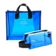 thumbnail image 1 of Bolso de mano transparente, bolso de hombro de PVC de moda para mujer, bolso de estadio transparente, 1 of 5