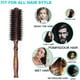 thumbnail image 5 of Cepillo De Pelo Portátil, Peine Redondo Antiestático, Cepillo De Pelo Rizado, Mango De Madera, Peine Para Peinar El Cabello Serendint CE007917-01, 5 of 6