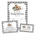 thumbnail image 4 of Inkdotpot Set Of 30Jungle Animals Baby Shower Invitations-Diaper Raffle Tickets And Baby Shower Book Request Cards Gender Neutral Invites Its A Boy Its A Girl, 4 of 8