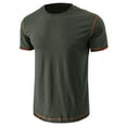 thumbnail image 4 of adviicd Chemise pour Hommes T-Shirt à Manches Courtes Imprimé Graphique de Dessin Animé Col Rond Gris,m, 4 of 5