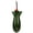Green, variant on ABS Rocket Shape Fishing Bait Feeder, Long Cast Distance Fixed Point Bait Cage, Multi Color Casting Bait Dispenser for Lake River Angling