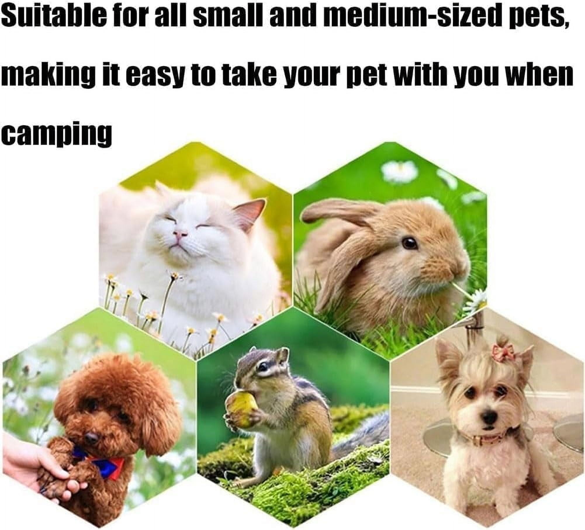 Tiny Tent-Mini Tent for Pets, Mini Display Tent with Zipper Door, Portable Waterproof Breathable Mini Cat Tent Outdoor, Large Cave Bed for Puppy & Cats Animals Sun Canopy for Camping