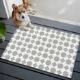 thumbnail image 3 of Vintage Bohemia Entryway Rug 2'x3'&nbsp; Non Slip Front Door Mats, Blue Gray Boho Abstract Flowers Beige Entrance Rugs Indoor Outdoor Carpet, Washable Floor Mats Small Area Rug for Bedroom Kitchen, 3 of 8