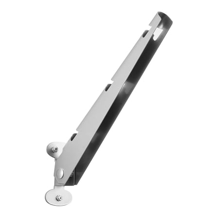 Barbed Wire Arm Extender 10 Pack, 12.2 Inch Galvanized Steel Fence Height Extender, Surface Mounted Fence Post Extension for Garden, Farm, Pet Containment