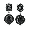 thumbnail image 2 of Bling Jewelry Womens Crystal Art Deco Vintage Gatsby Gemstone Dangle Earrings, 2 of 4