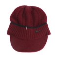 thumbnail image 2 of iHPH7 Womens Hats with Brim Watch Cap Knitted Beanie Winter Accessories for Women Cute Beanies for Women Winter Hats for Women Cold Weather Skull Cap Beanie Red One Size, 2 of 3