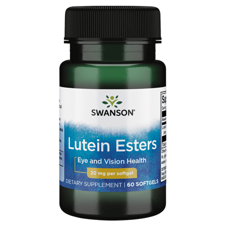Swanson Lutein Esters 20 mg 60 Softgels