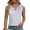 Hot Pink, variant on HOMBOM Summer Tops for Women 2025 Cutout Pink Pleated Loose Fit Notch Neck Tie-Dye Sleeveless Tank Graphic Tee