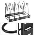thumbnail image 4 of Yosoo Multi Tiers Pot Frying Pan Lid Storage Rack Organizer Kitchen Cookware Stand Holder, 4 of 6