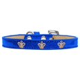 thumbnail image 1 of Gold Crown Widget Dog Collar Blue Ice Cream Size 20, 1 of 1