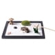 thumbnail image 3 of -Jardín de arena, juego de jardín de escritorio, decoración de escritorio, accesorios de mesa chinos premium, accesorios de caja de arena para Feng Sh, 3 of 9