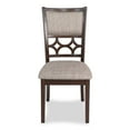 thumbnail image 5 of New Classic Furniture Mitchell 5-Piece Transitional Wood Dining Set in Cherry, 5 of 11