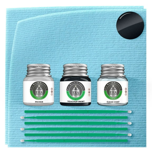 ERA Paints WA501Q/GAR - Carbon Flash Metallic for PONTIAC Exact Match Touch Up Paint Jar - Premium Kit