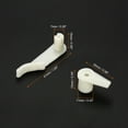 thumbnail image 2 of Uxcell 0.14'' Ceiling Lampshade Clips Fixed Buckle Light Fixture Accessories ABS Plastic White 6 Pair, 2 of 6