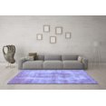 thumbnail image 3 of Ahgly Company Indoor Square Persian Blue Traditional Area Rugs, 8' Square, 3 of 4