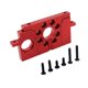 thumbnail image 3 of Soporte de motor de metal para coche RC, piezas de reparación RC, repuesto de aluminio, mantenimiento, control remoto Rojo, 3 of 9
