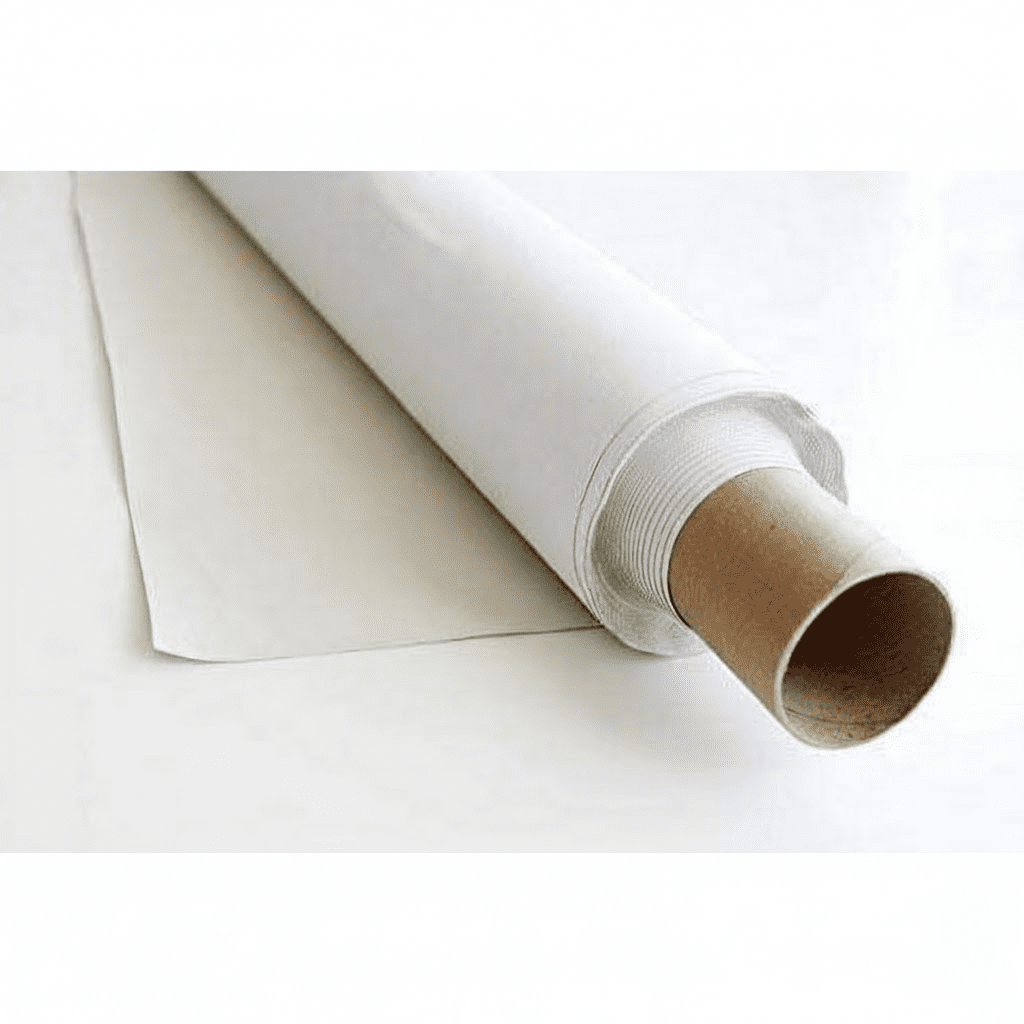 54'' Wide Blackout Drapery Lining Color White Fabric By the Yard - WHITE