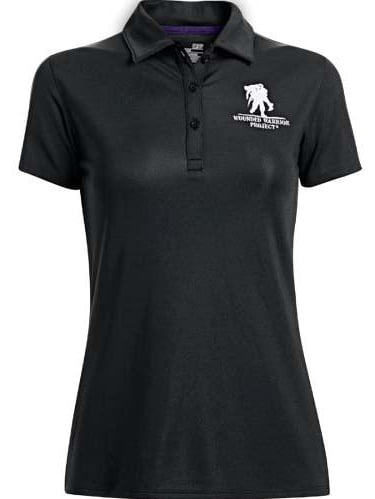 black polo shirt womens walmart