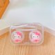 thumbnail image 1 of Estuche de lentes de contacto de Hello Kitty Kawaii Kuromi My Melody, caja de almacenamiento para el cuidado de los lentes de contacto de la muñeca de dibujos animados Sanrioed Anime Girl, 1 of 4